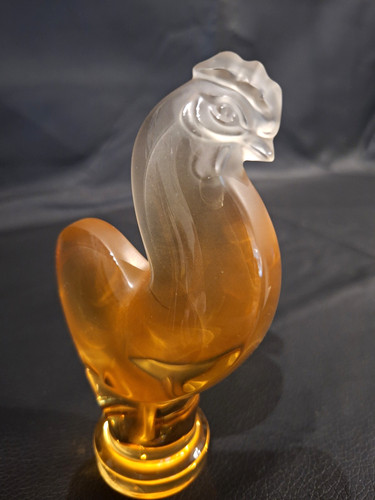 Lalique bnib glass - bnib, rooster