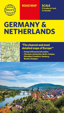 Philip'S Germany & Netherlands Road Map (Philip'S Sheet Maps)