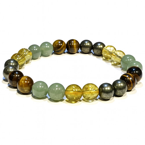 Money magnet bracelet 8mm - money,