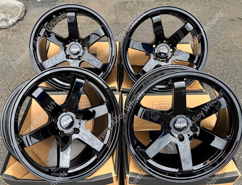Black drift alloy wheels - drift,