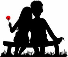 Love Couple Romance Decal