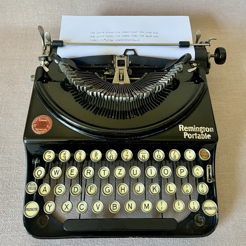 1920 remington portable - remington,