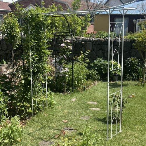 Metal arbor pergola garden - metal,