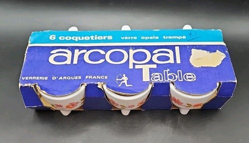 Vintage egg cups - 6, arcopal