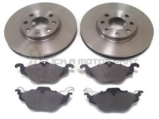 VAUXHALL ASTRA G MK4 1998-2004 FRONT BRAKE DISCS AND PADS 4STUD 1.4 1.6 1.7