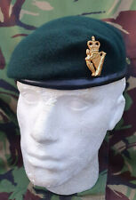 Royal Irish Regiment Home Service UDR Beret & Brass Cap Badge  Small Crown NEW