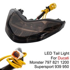 LED Turn Signal Tail Light For Ducati Monster 821/797 Monster1200 Supersport 939