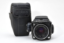 Late *Near Mint* Zenza Bronica S2A Black Film Camera 75mm f/2.8 From JAPAN #4526