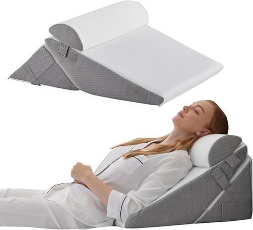 Bed wedge pillow support - bed,