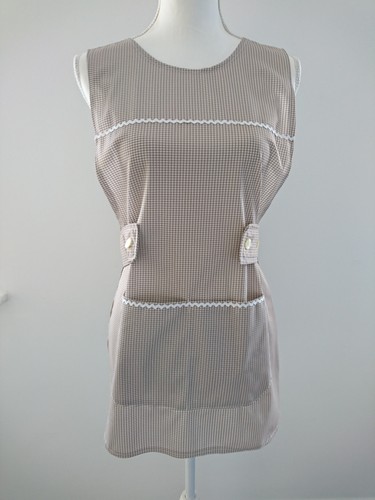 Vtg nylon polyester brown - vtg,