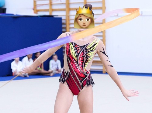 Rhythmic gymnastics leotard - leotard,