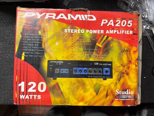 Pyramid pa205 stereo power - stereo,
