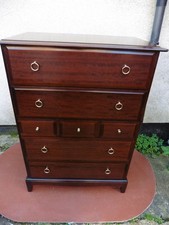 STAG MINSTREL MAHOGANY CHEST