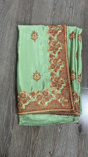 Indian wedding green - indian, saree