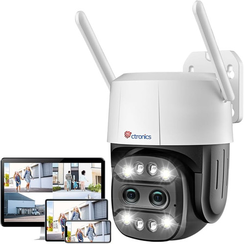 Ctronics dual lens security - dual,