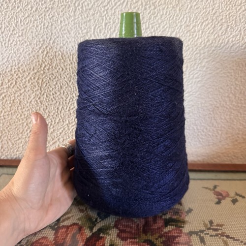 Large dark navy blue yarn - large,
