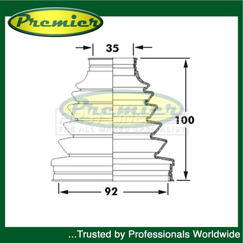 Premier front outer joint - front,