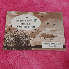 British Birds 1954 Brooke Bond tea card album (complete) By Frances Pitt XX