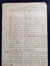 COMUNE DI FERNO LETTERA SUPPLICA ALLA CONGREGAZIONE DI CARITA 1800 Dc 136