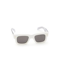GENUINE 1402 SQUARE CUTLER & GROSS SUNGLASSES-WHITE IVORY FASHION RRP £415