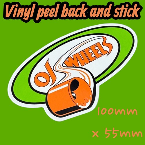 Wheels skateboard vinyl - oj,
