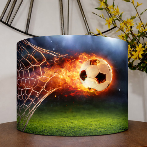 Football goal ceiling drum - goal,