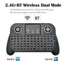 Wireless Mini Keyboard Mouse &