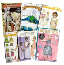 Assorted Kids Sewing Patterns