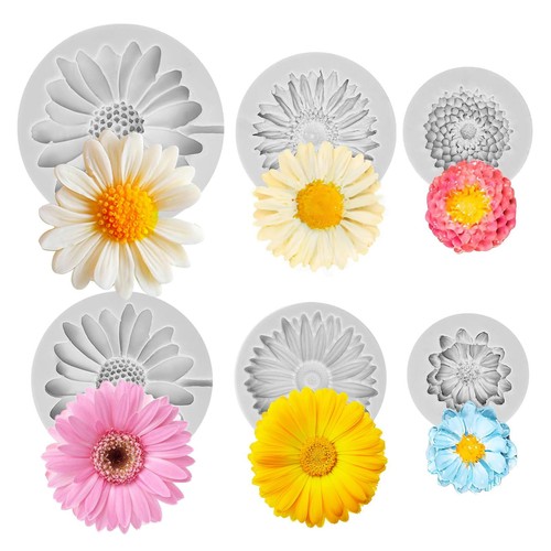 Silicone flower moulds - silicone, for