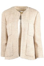 CHANEL BEIGE 1988 TWEED JACKET