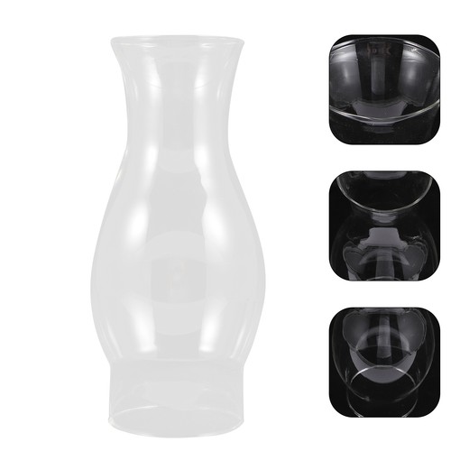 Oil lamp glass shade - lamp,