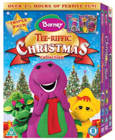 Barney tee riffic christmas - barney:,