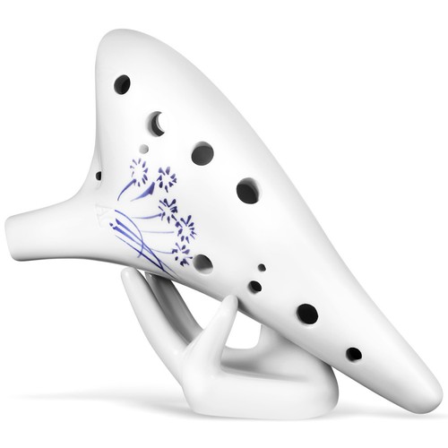 Alto hole ocarina ceramic - alto, c