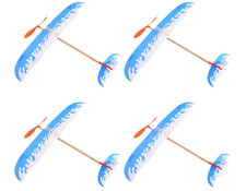 4pcs Rubber Band Airplane Kit