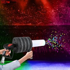 RGB LED CO2 Cannon Jet Smoke Machine DJ Disco Stage Effect Confetti Spraying Gun