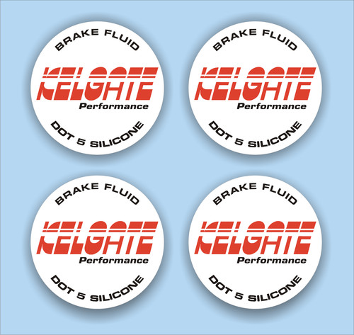 Kelgate brake reservoir cap - 4x,