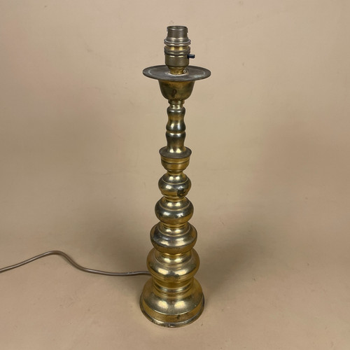 Oriental brass gold lamp - oriental,
