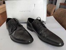 Red Herring Black Punch Toe