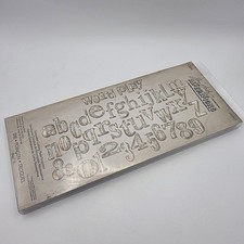 TIM HOLTZ Sizzix BIGZ **WORD