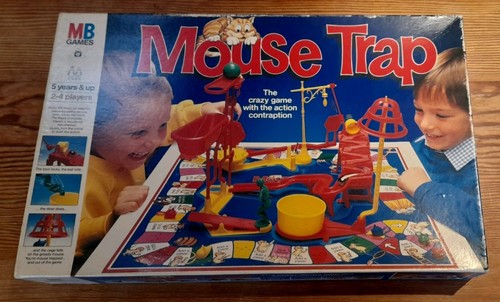 Vintage mouse trap board - vintage, game