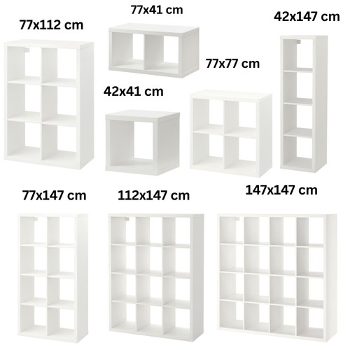 New ikea kallax - white, shelving