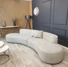 Miami Curved Boucle Fabric