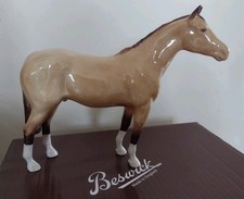 Beswick Dun Stallion, produced for Beswick Collectors Club, with original Box 
