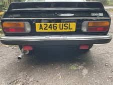1984 LANCIA BETA COUPE REAR BACK CHROME BUMPER COMPLETE