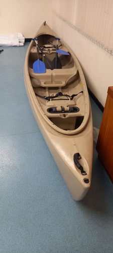 Man madriver canoe used - 3-4,