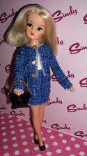 Sindy Doll Blond Thick Hair In