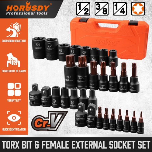 31pc torx bit female - &,