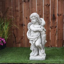 Large Cherub Statue 'Spring'