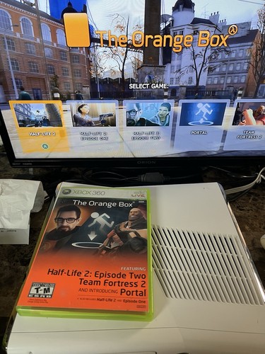 The orange box xbox - orange, cib