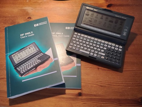 200lx palmtop computer - hp,